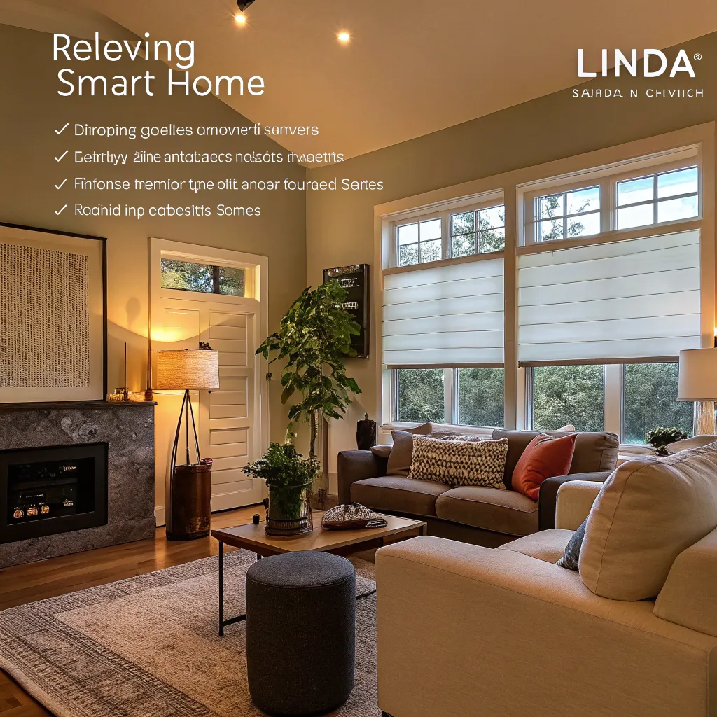 Linda's relaxing smart home environment