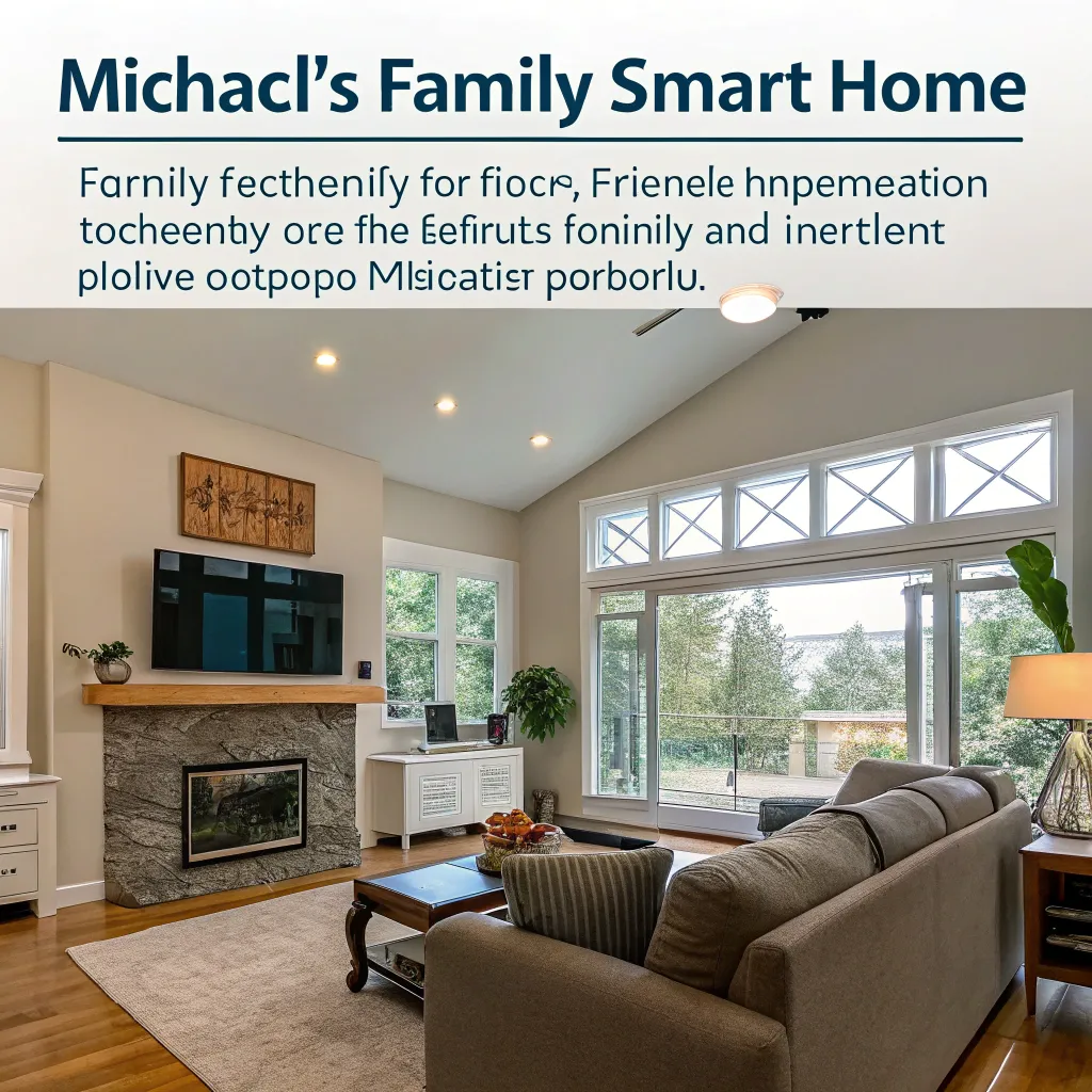 Michael's family-friendly smart home